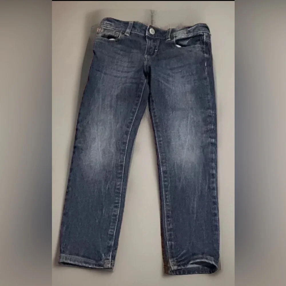 Gymboree Girl's Super Skinny Denim Jeans Size 6 w/Stretch & Adjustable Waist